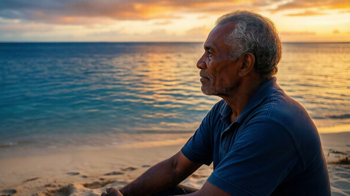 Tuvalu: The Heart of the Pacific, uma obra de Lopati Tefoto
